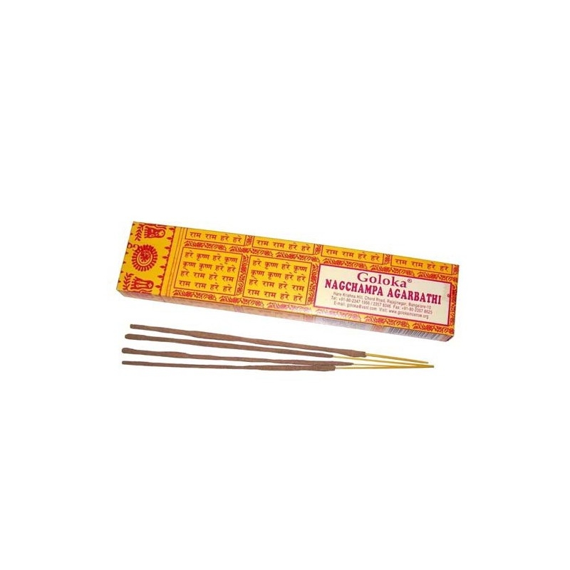 Incienso Goloka Nag Champa 16Gr/12Varillas