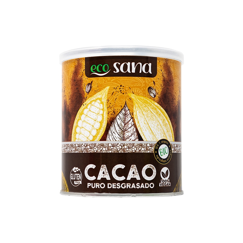 Cacao Puro Desgrasado Bio. Ecosana By Drasanvi 275Gr