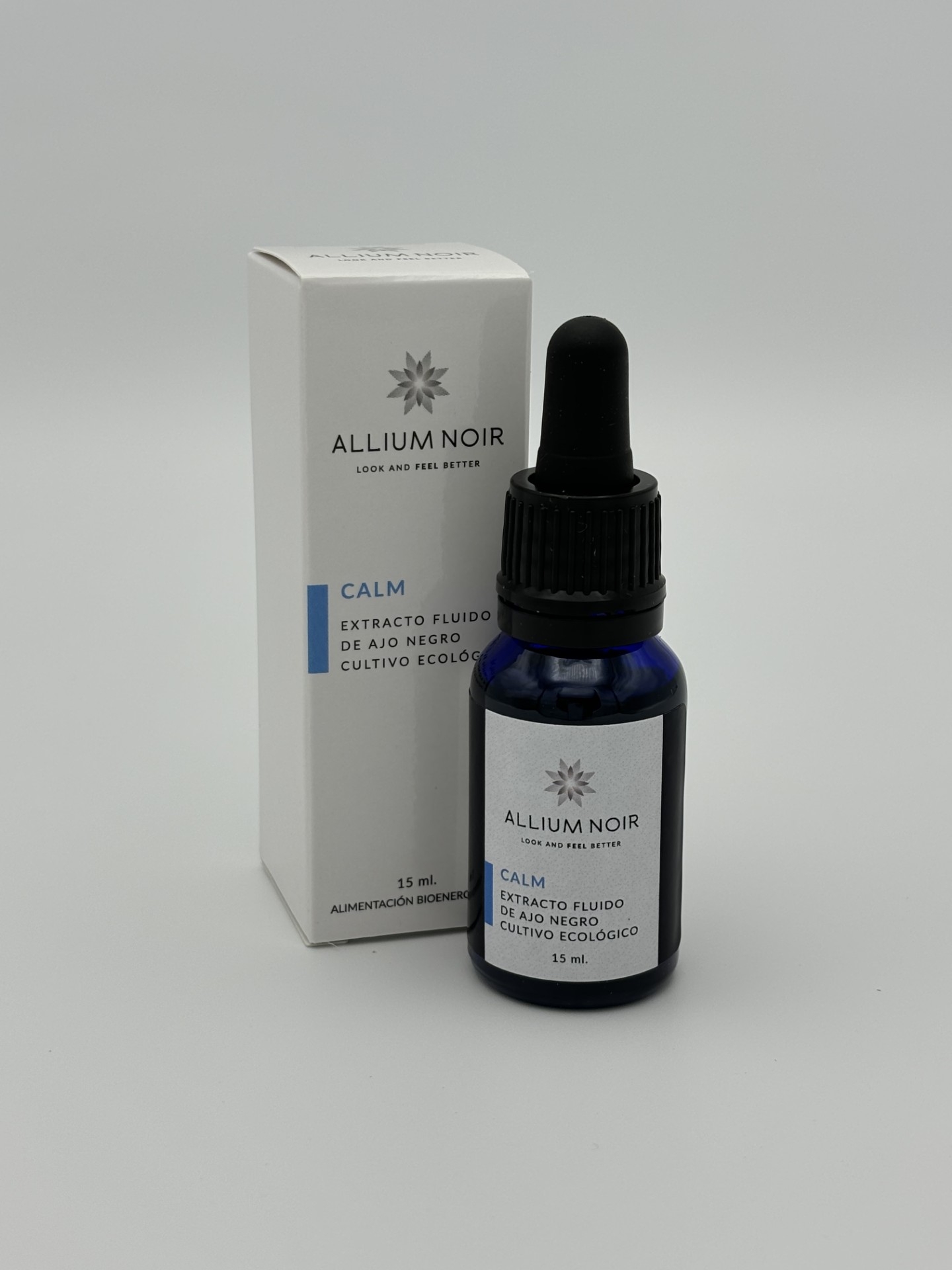 Extracto Puro de Ajo Negro Calm Allium Noir 15Ml.