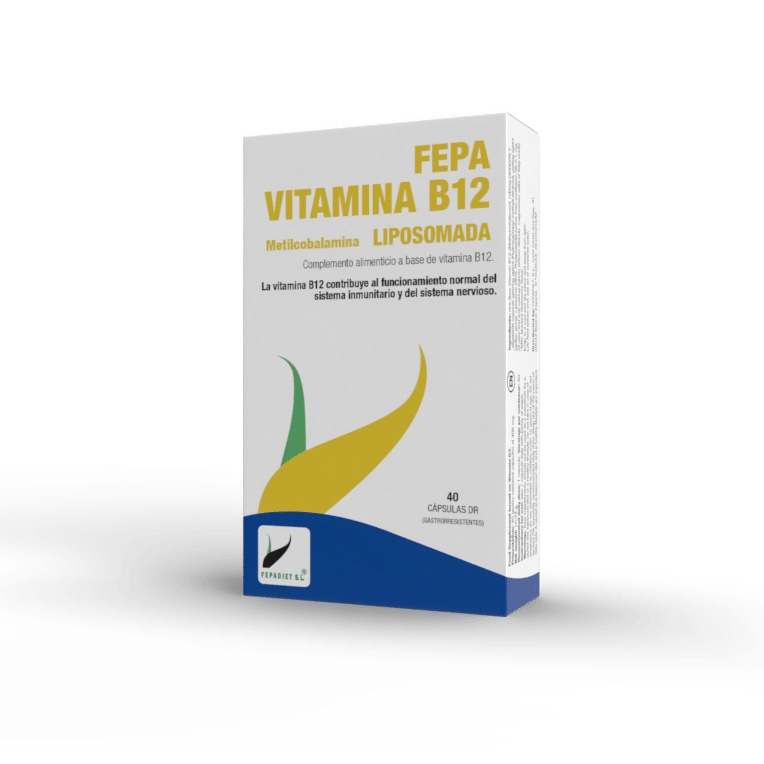 Fepa-Vitamina B12 Liposomada 40Cap.