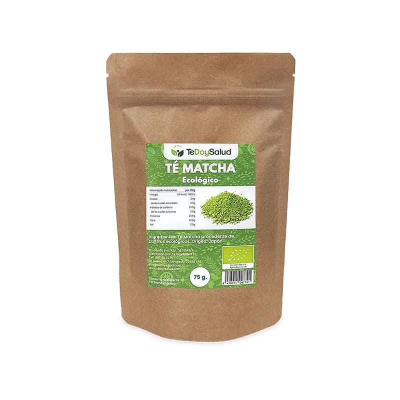 Té Matcha Premium Bio En Polvo 75Gr. Tedoysalud