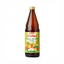 Vinagre de Manzana B Sin Filtrar 750Ml. Voelkel